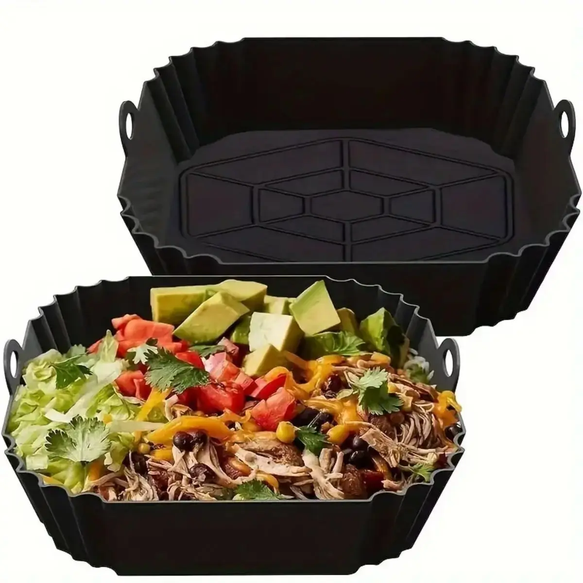 Reusable Air Fryer Silicone Po - Pothos recension och pris