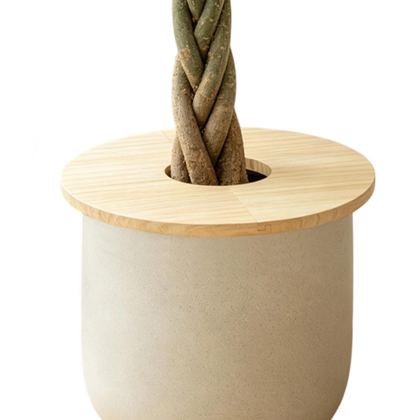 Flower Pot Covers Wooden Split - Terracotta Pot recension och pris