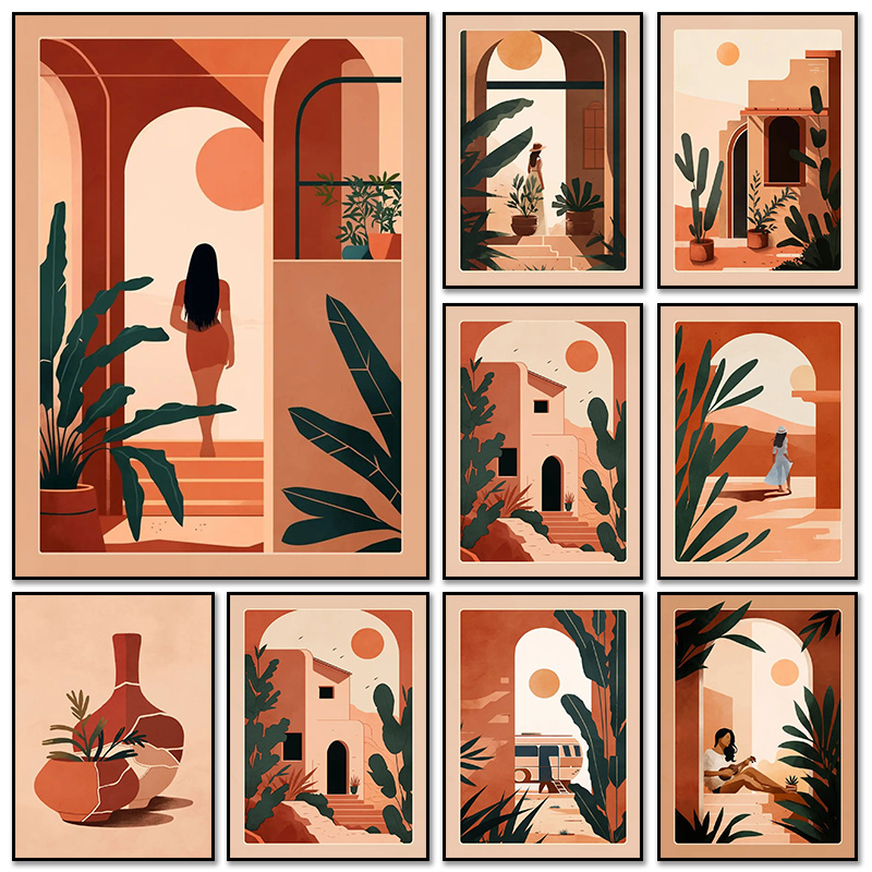 Modern Boho Terracotta Morocca - Terracotta Pot recension och pris