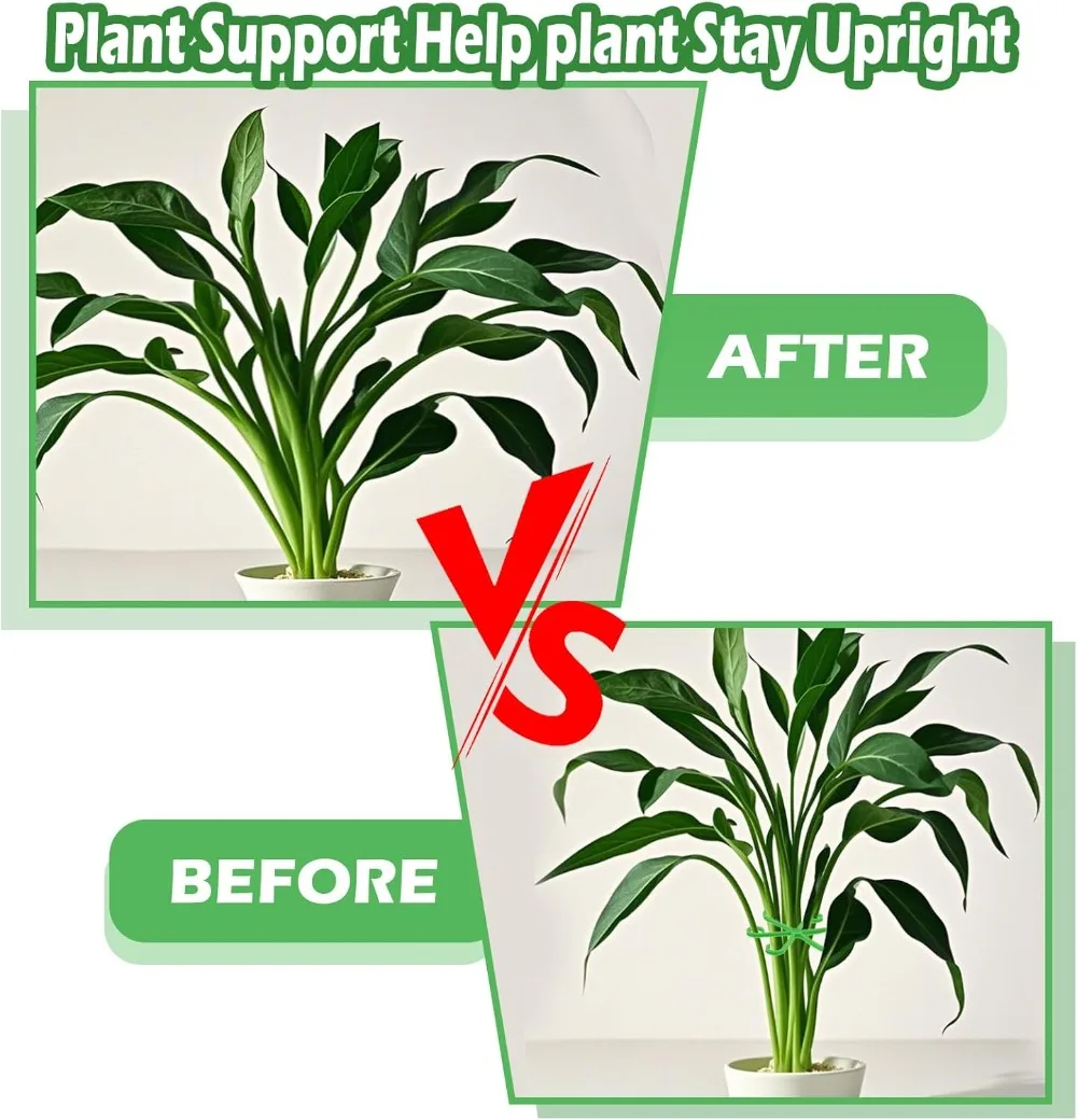 Flower Plant Stem Support Stak - Plant Support Stake recension och pris
