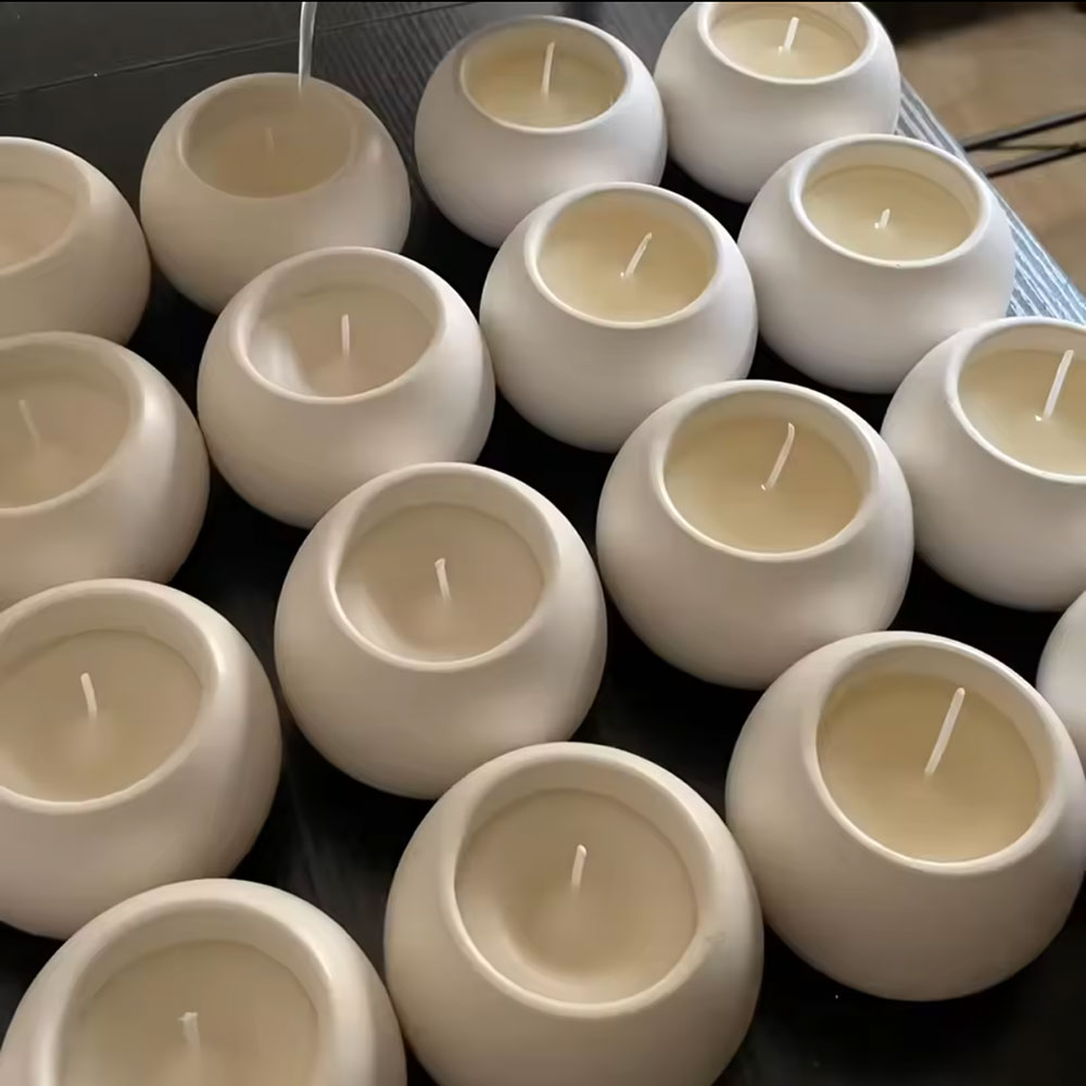 Silicone Mold Round Candle Hol - Succulent Set recension och pris