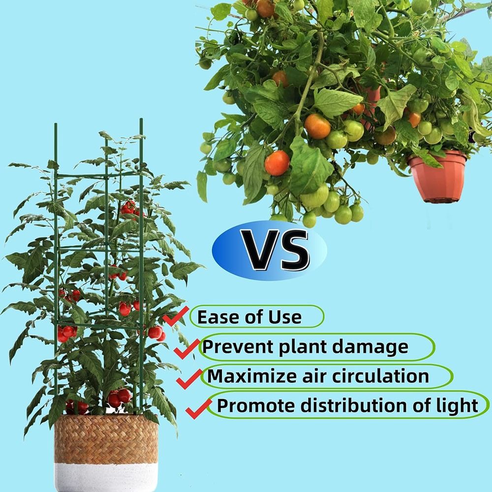 Plant Stake Arms for Tomato Ca - Plant Support Stake recension och pris