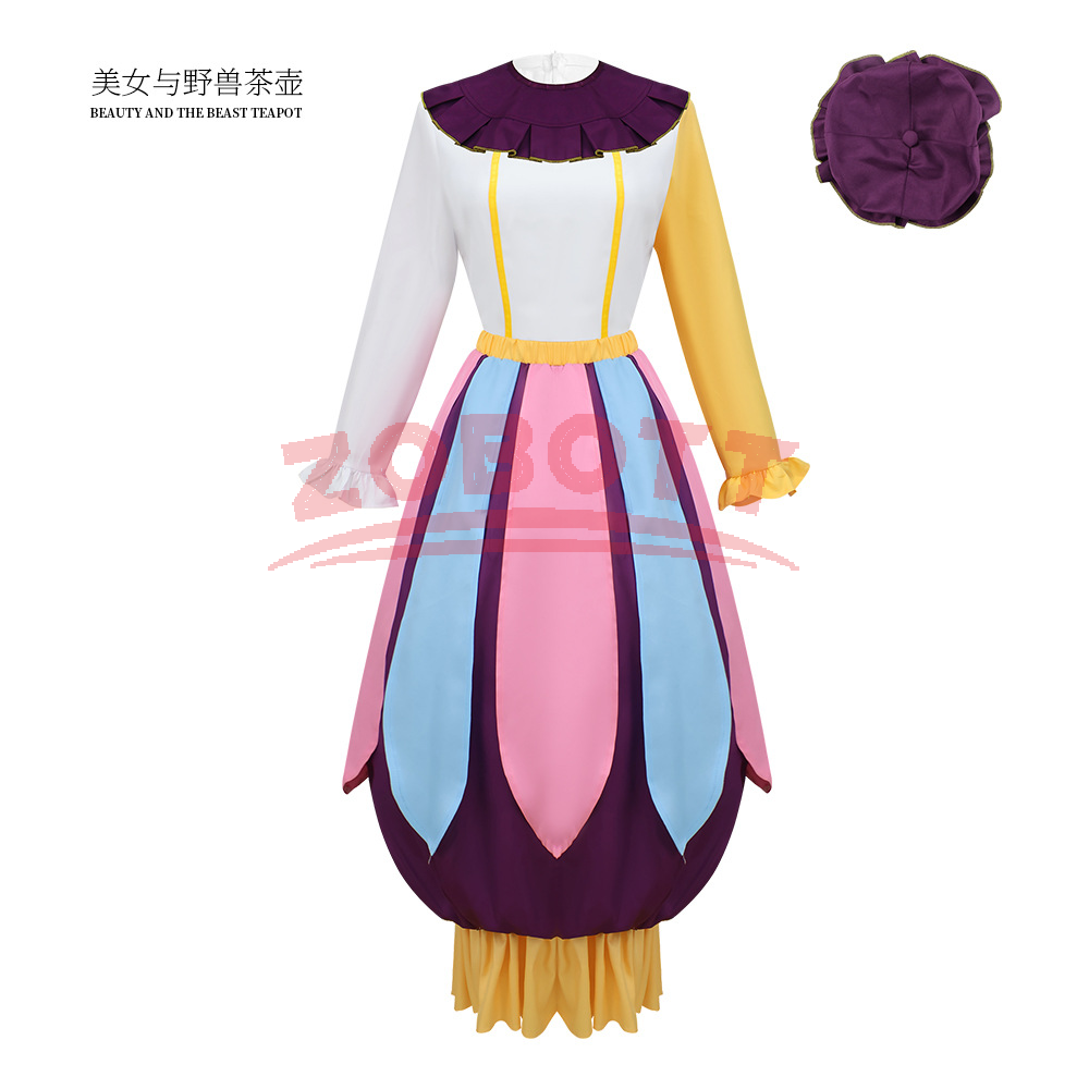 Tea Pot Mrs Potts Cosplay Long - Pothos recension och pris