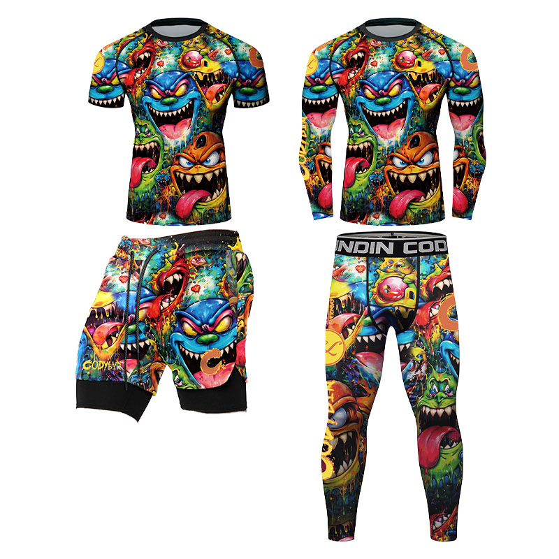 3D Colorful Monster Graffiti M - Monstera recension och pris