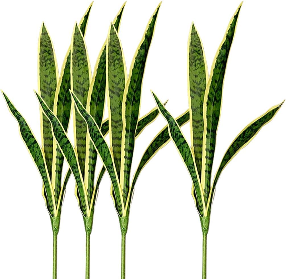 4 PCS Fake Artificial Snake Fa - Snake Plant recension och pris