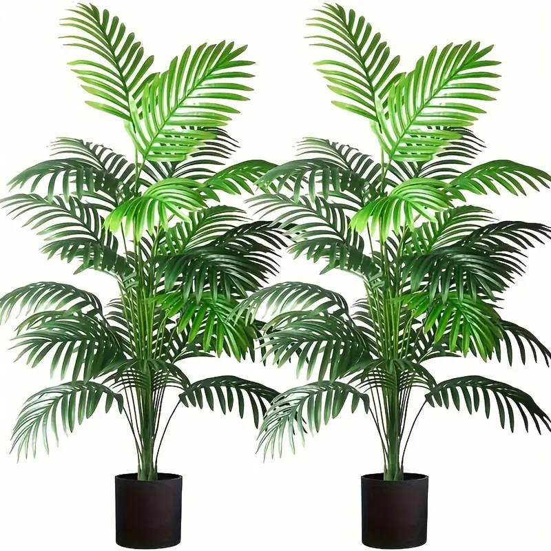 24 Leaves Areca Palm Artificia - Fiddle Leaf Fig recension och pris