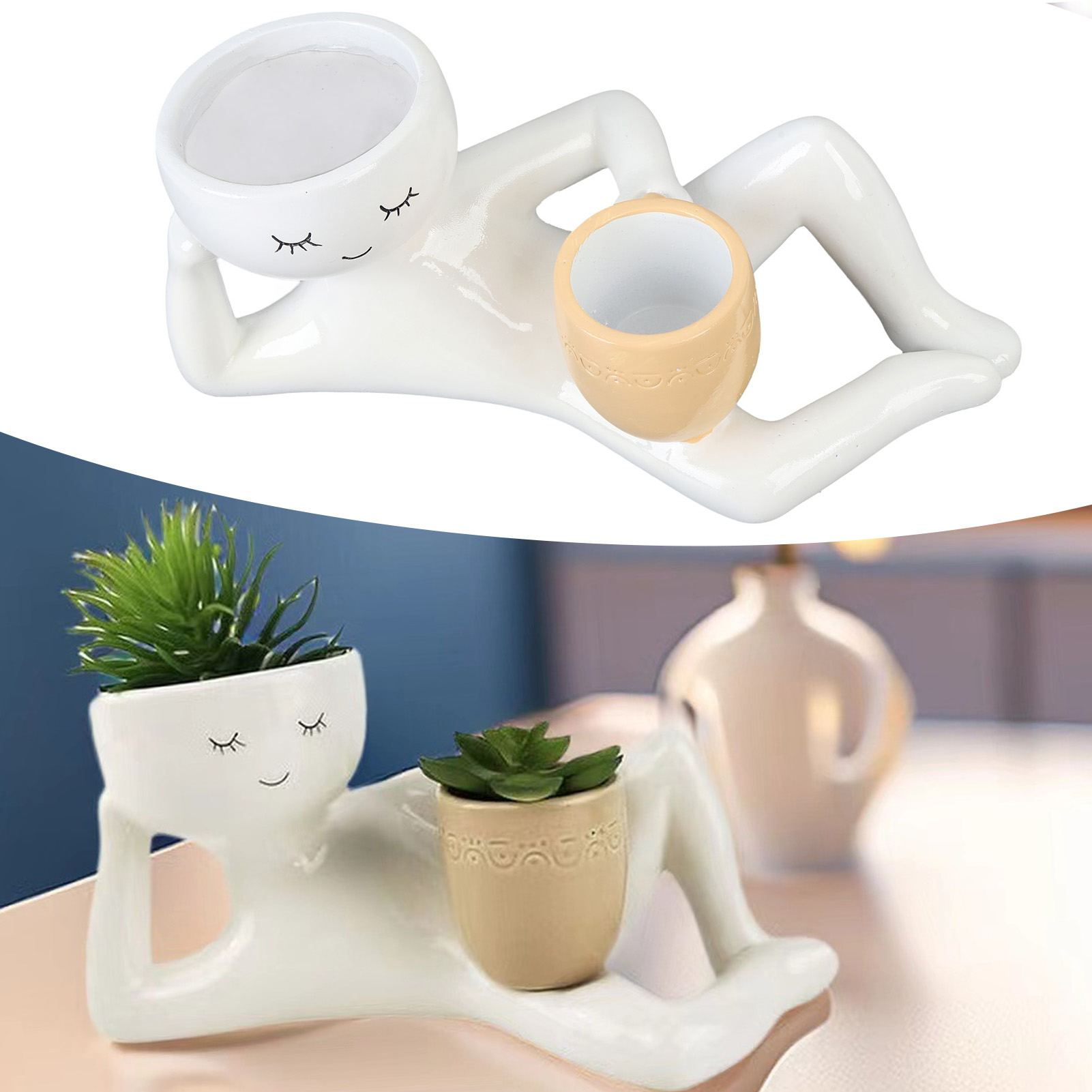 Succulent Pot Creative Breatha - Terracotta Pot recension och pris