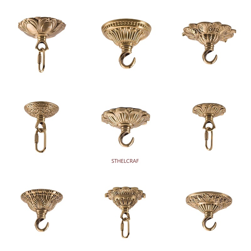 1PC High-end Brass Hook Home I - Terracotta Pot recension och pris