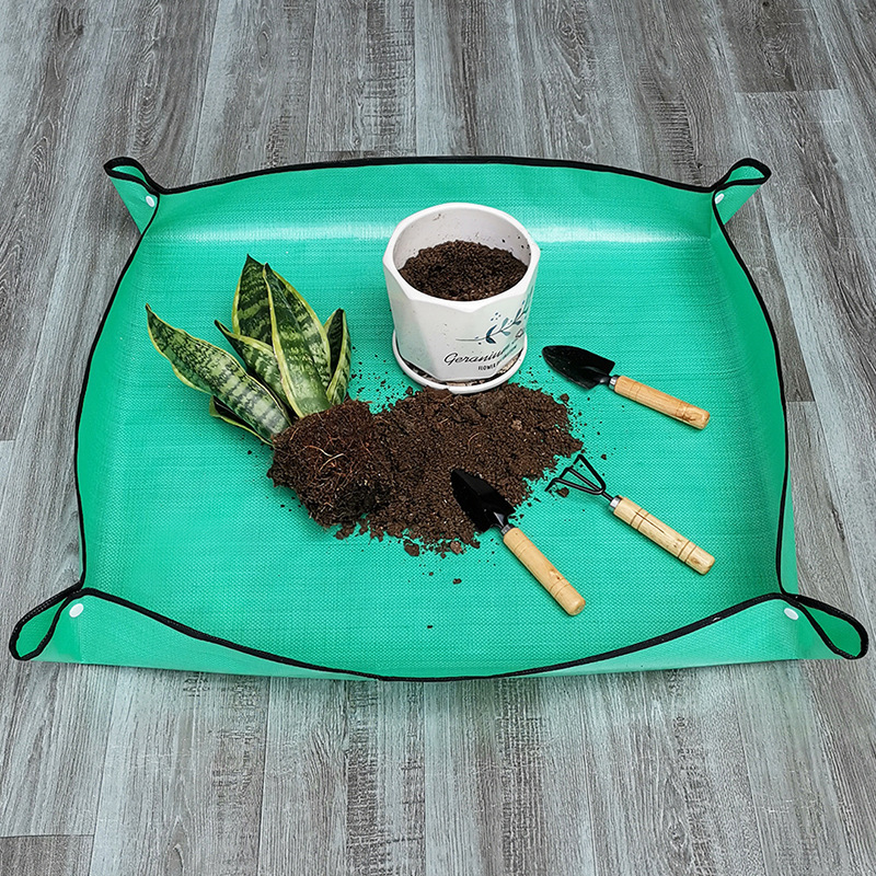50*50cm Flower Pots Transplant - Repotting Mat recension och pris