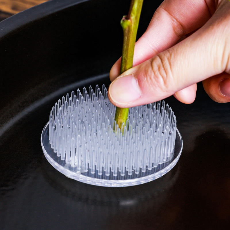 Round Ikebana Stem Holder Suct - Plant Support Stake recension och pris
