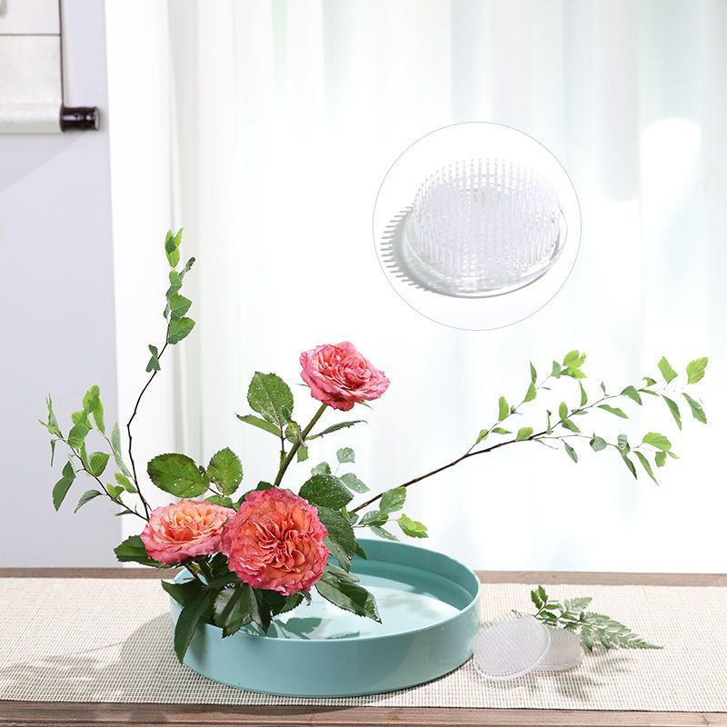 Round Ikebana Stem Holder Suct - Plant Support Stake recension och pris