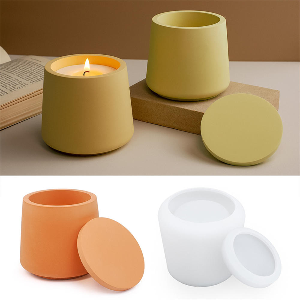 Candle Jar Silicone Mold With  - Succulent Set recension och pris