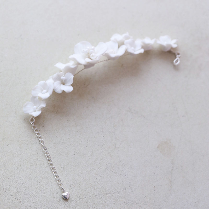 White Porcelain Flower Bridal  - Snake Plant Ceramic recension och pris