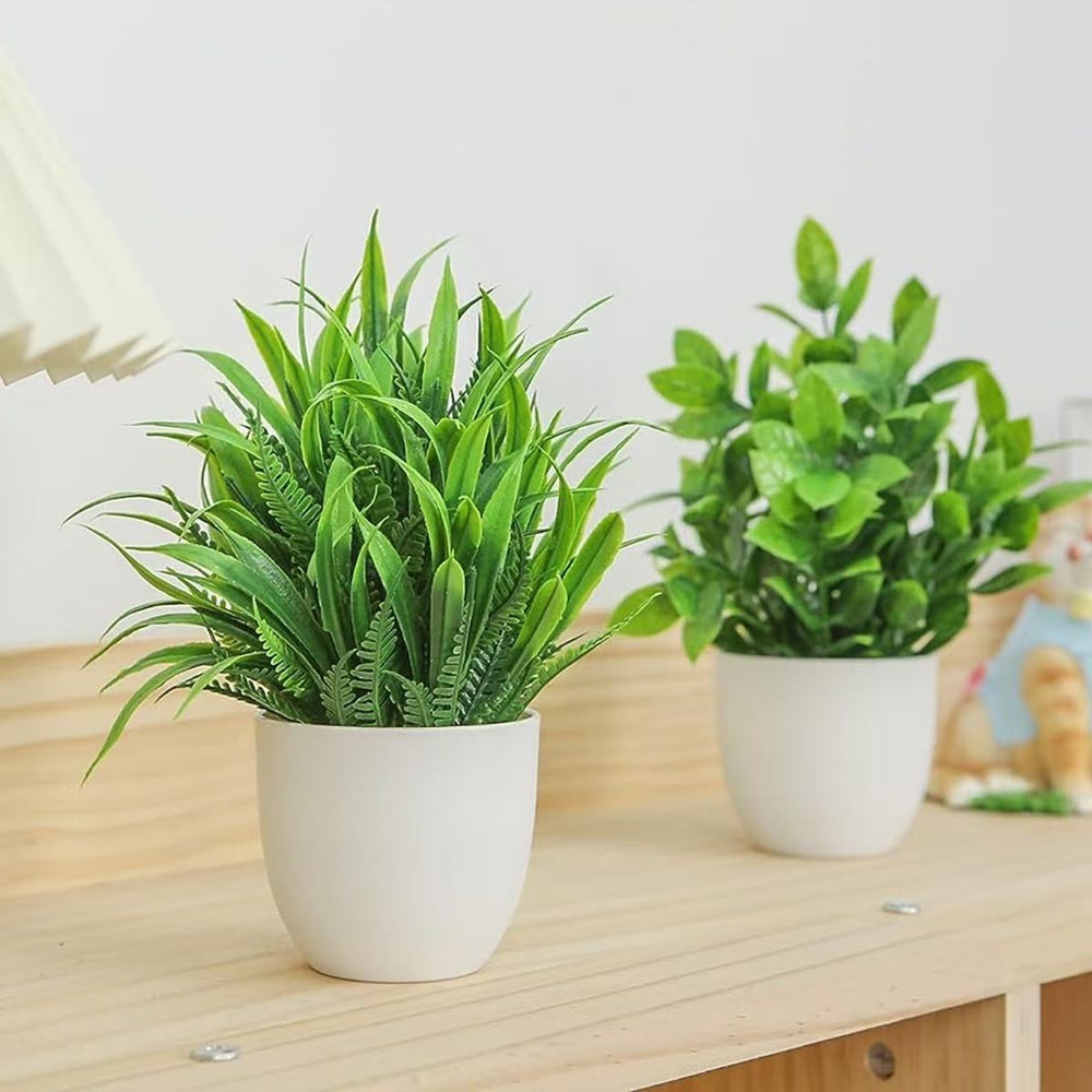 4pcs/set Mini Artificial Plant - Succulent Set recension och pris