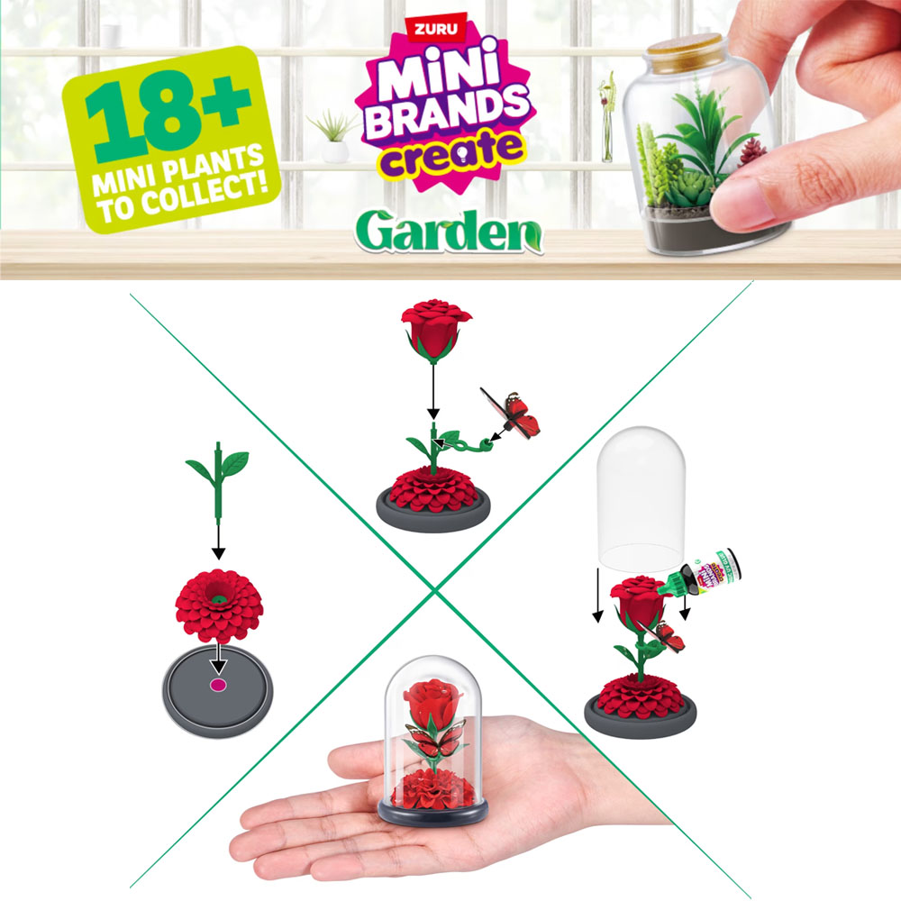 Zuru Miniature Garden Blind Bo - Succulent Set recension och pris