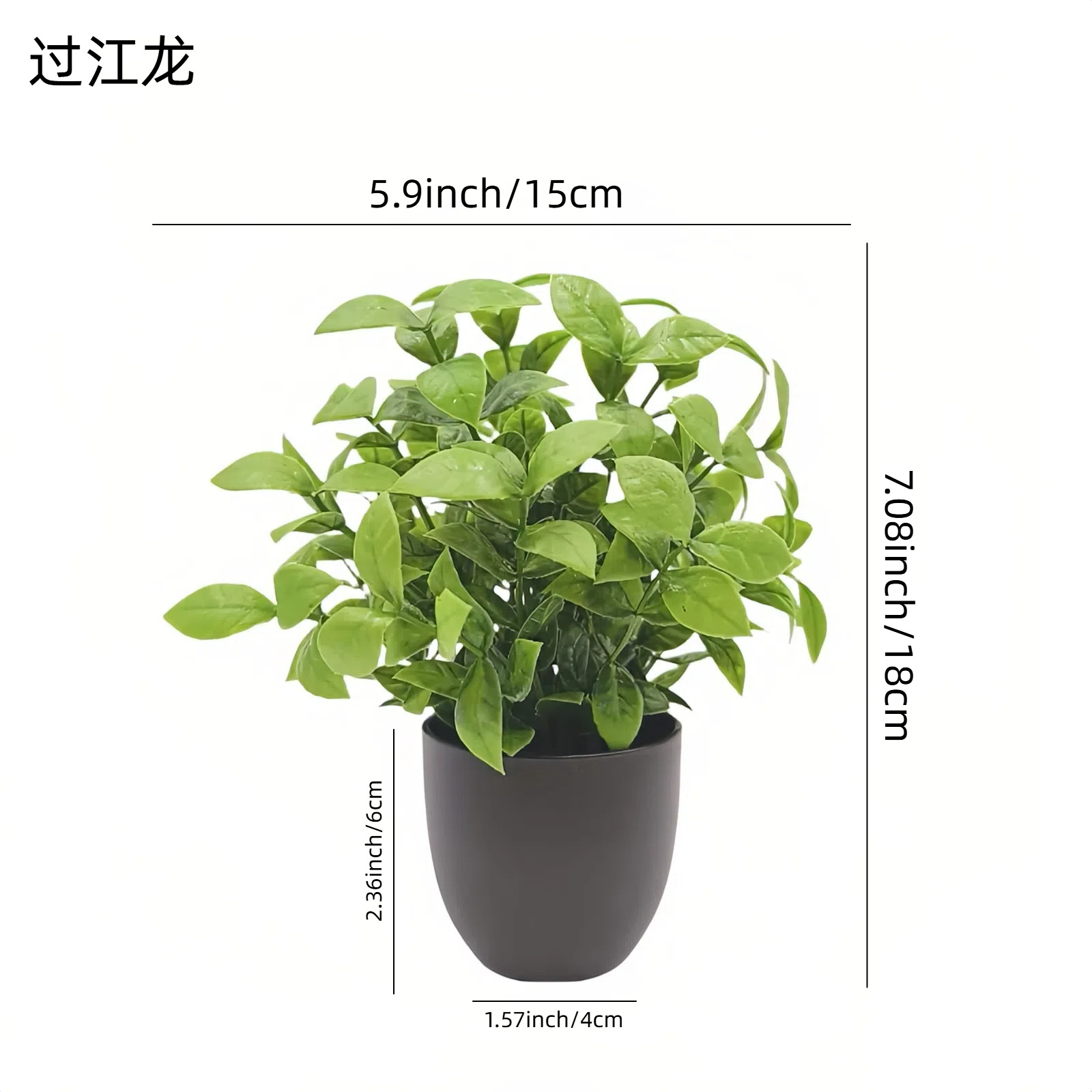 Simulation Green Plant Bonsai  - Succulent Set recension och pris