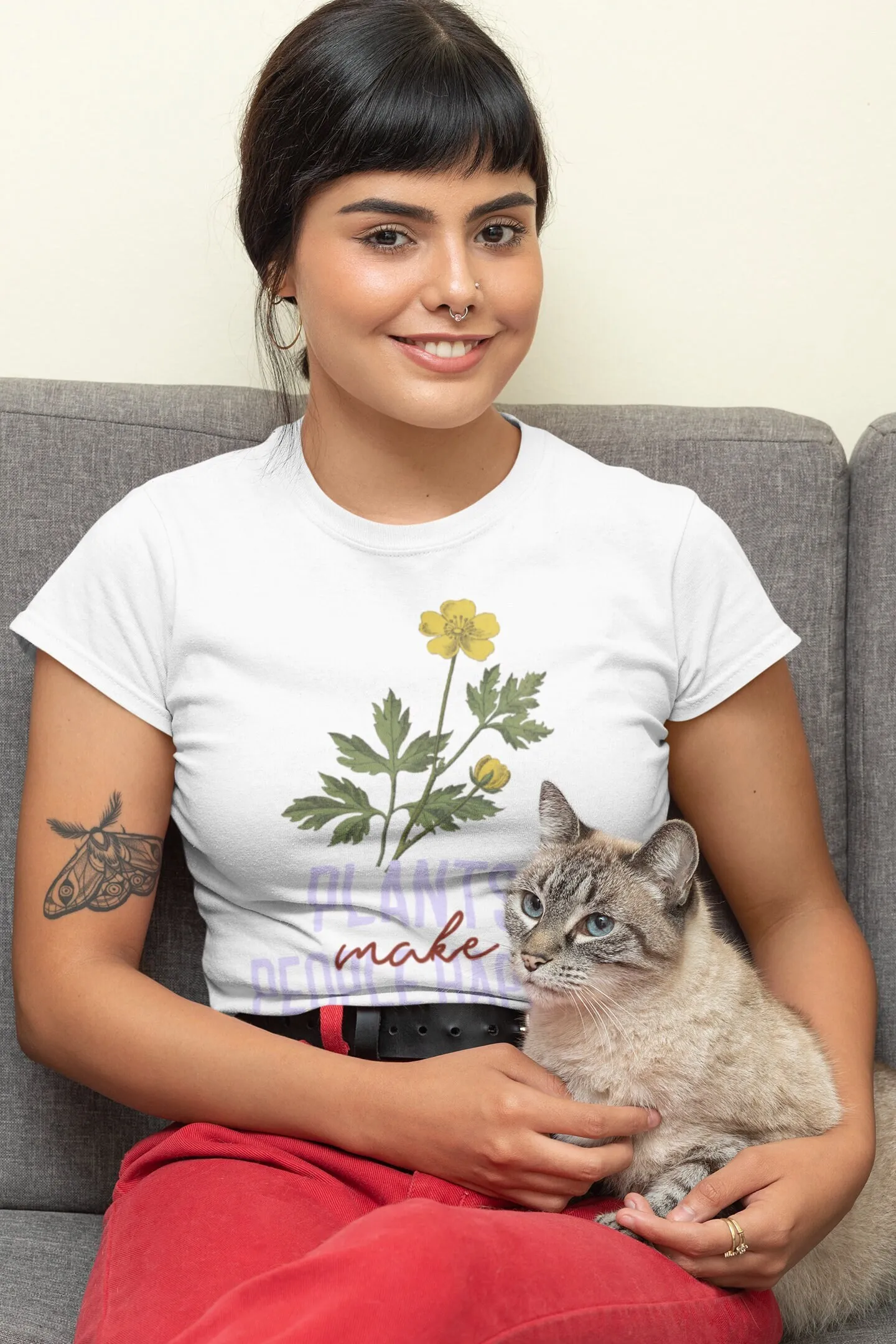 Plants Make People Happy Inspi - The Plant Parent recension och pris