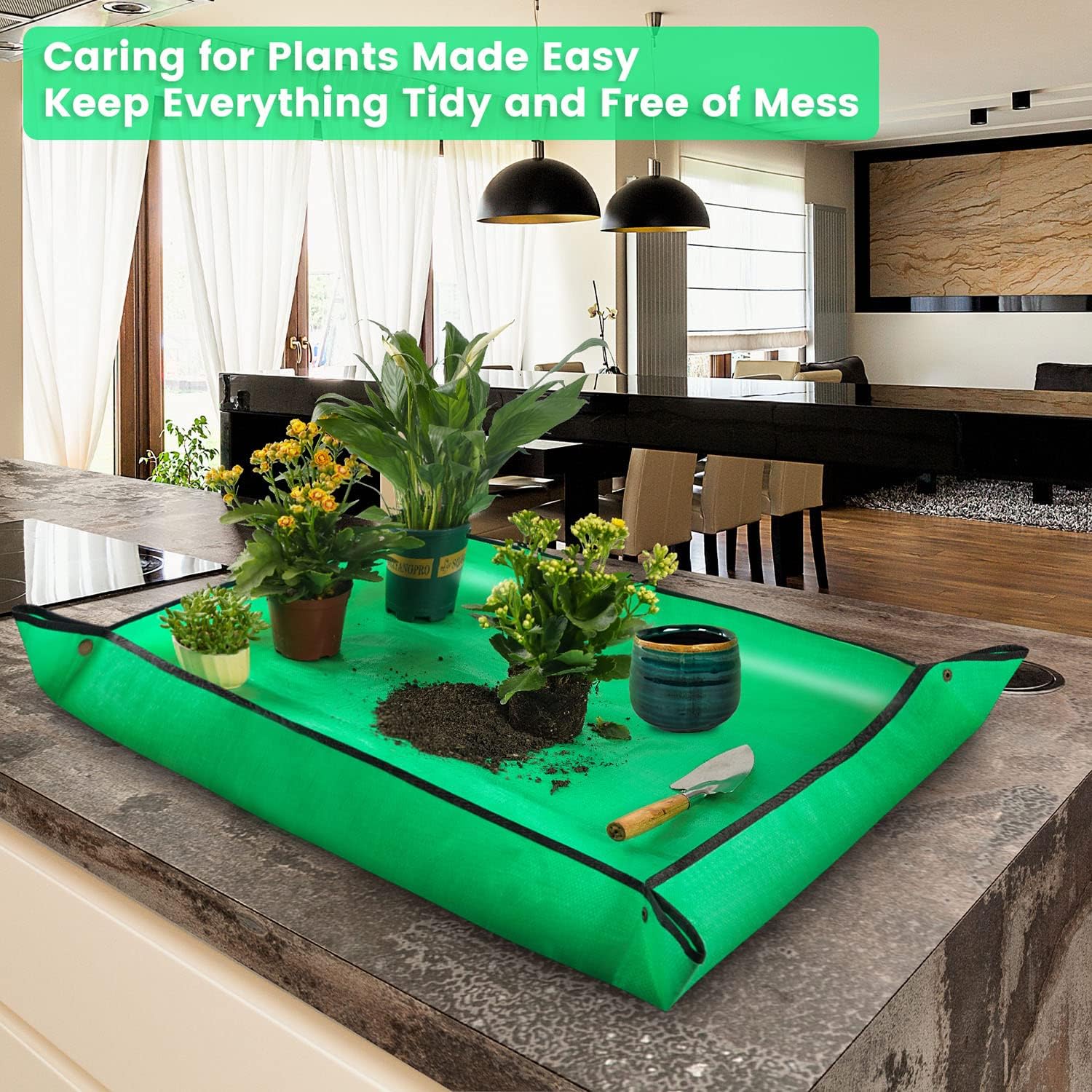 Planting Mat Square Garden Pad - Repotting Mat recension och pris