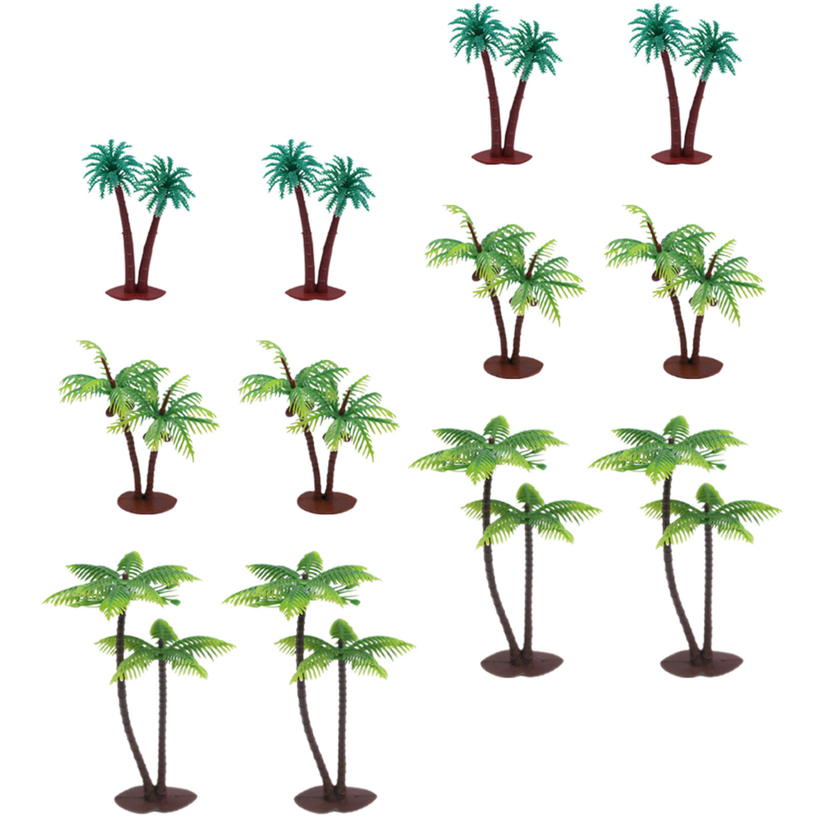12Pcs Coconut Tree Simulation  - Indoor Plants recension och pris