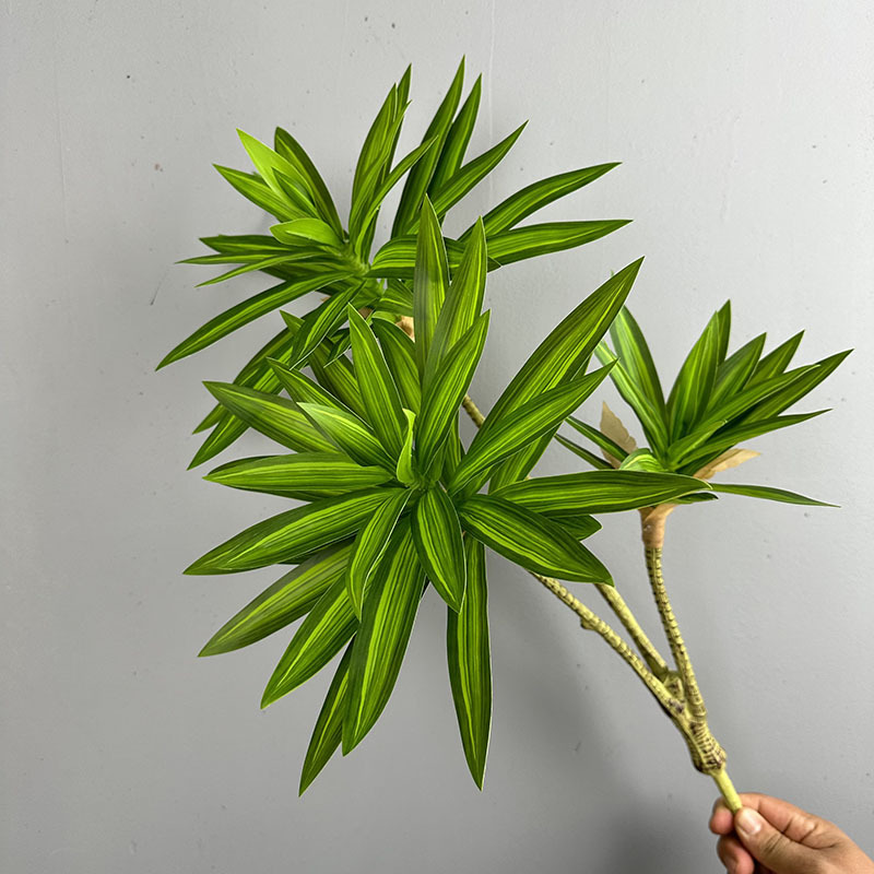 Simulated Green Plants 3 Heads - Snake Plant recension och pris