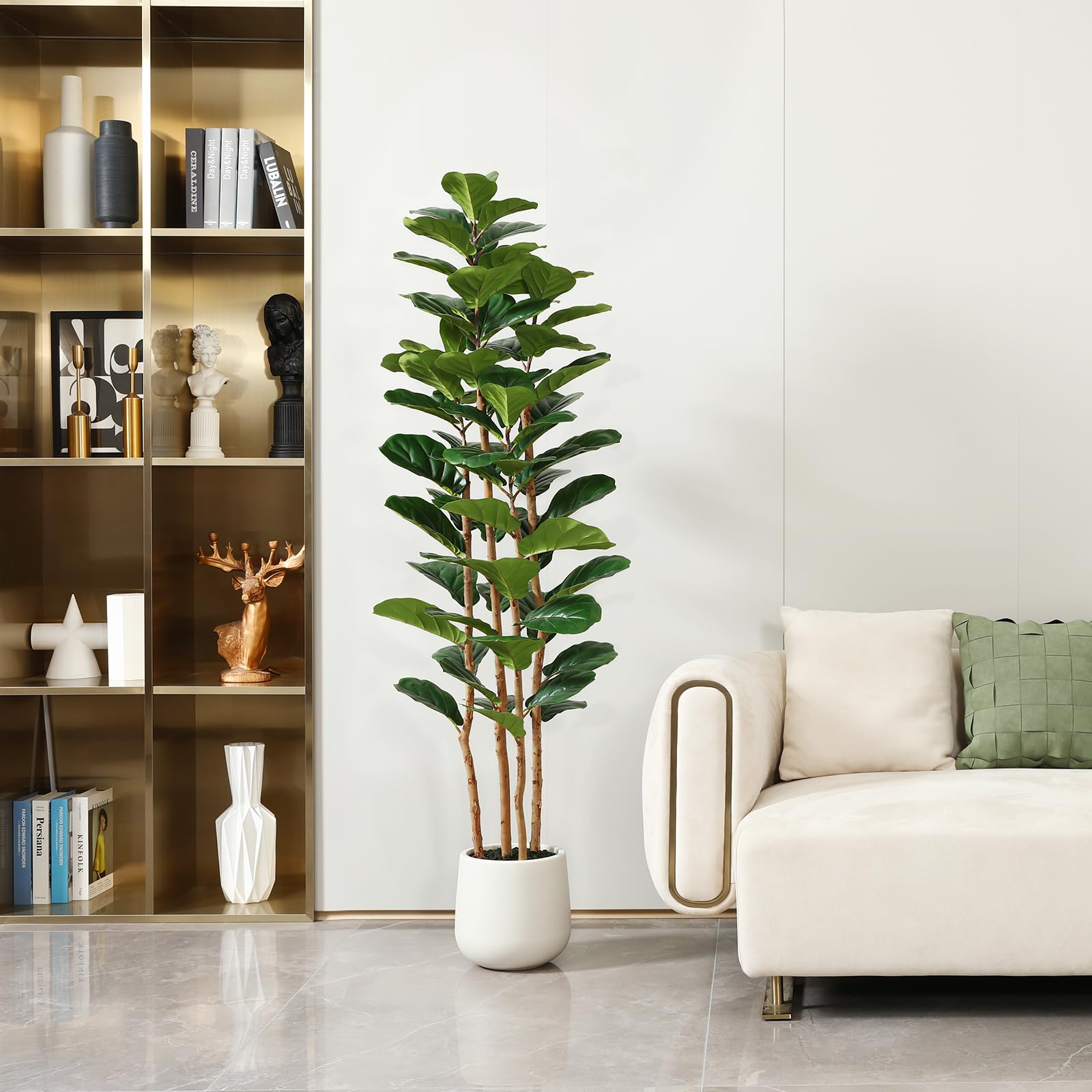 Artificial Fiddle Leaf Fig Tre - Fiddle Leaf Fig recension och pris