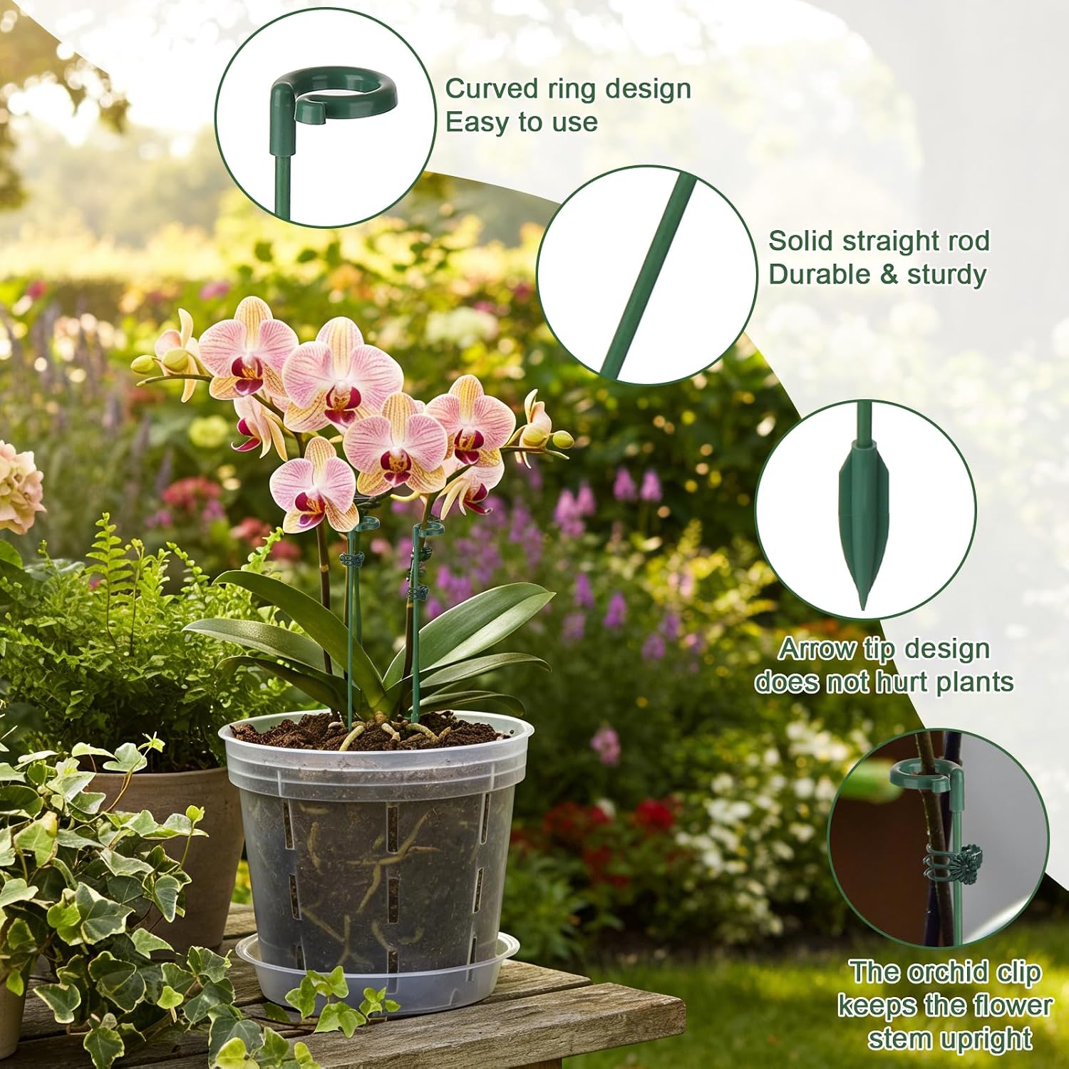 5/10pcs Plant Support Stakes P - Succulent Set recension och pris