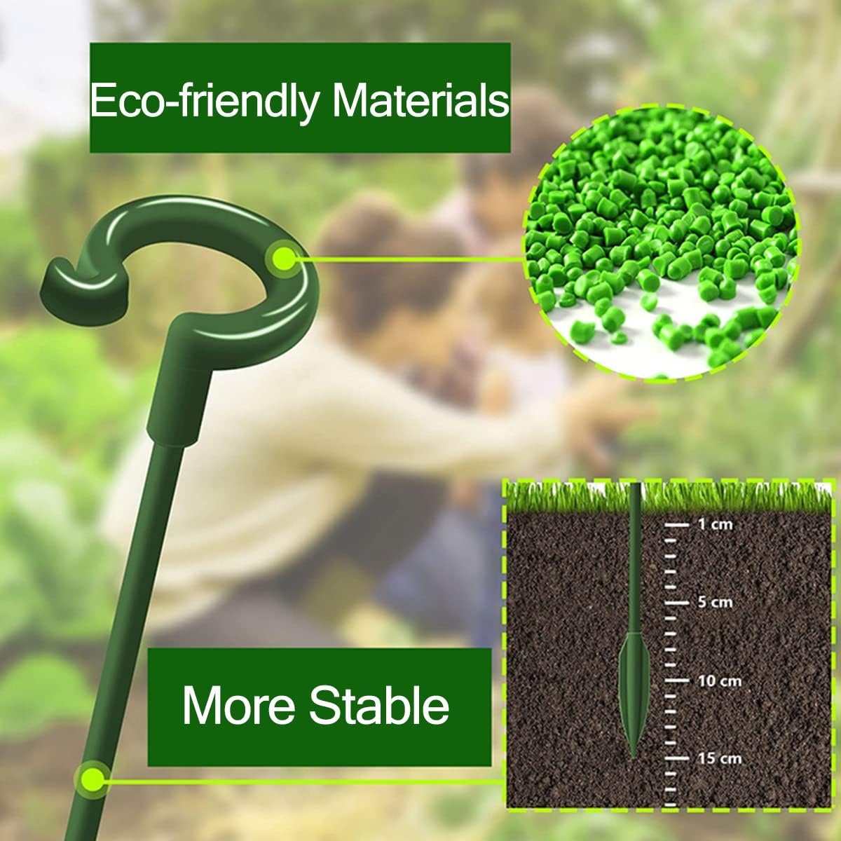 5/10pcs Plant Support Stakes P - Succulent Set recension och pris