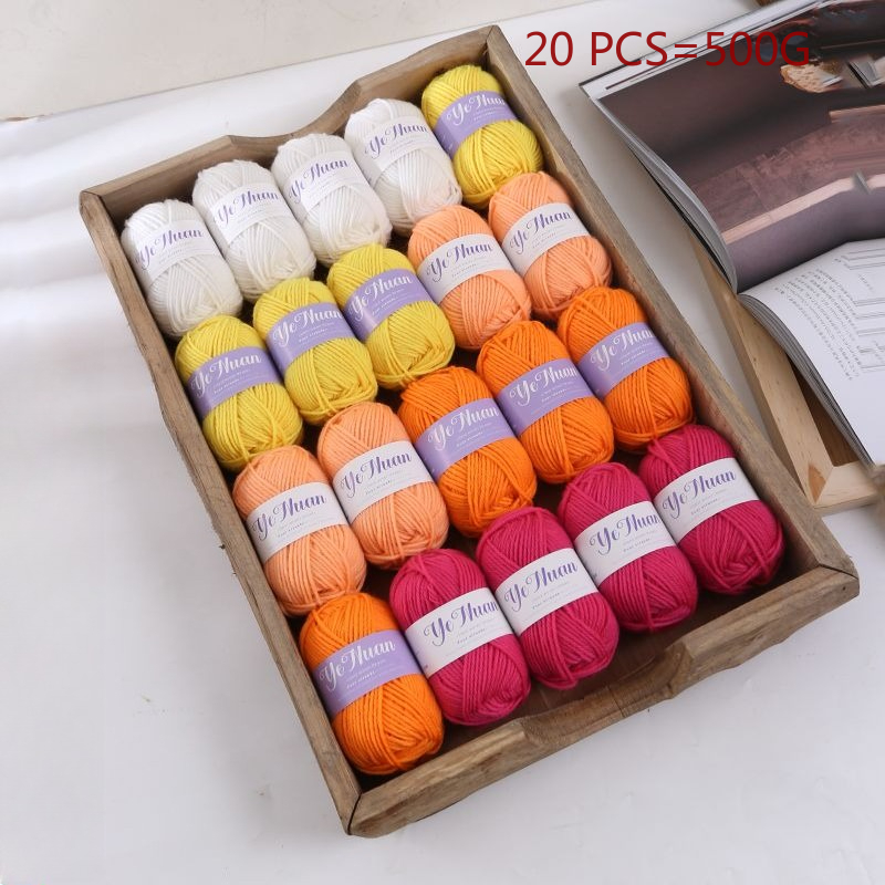 20 PCS 500g Thick Soft Knittin - Repotting Mat recension och pris