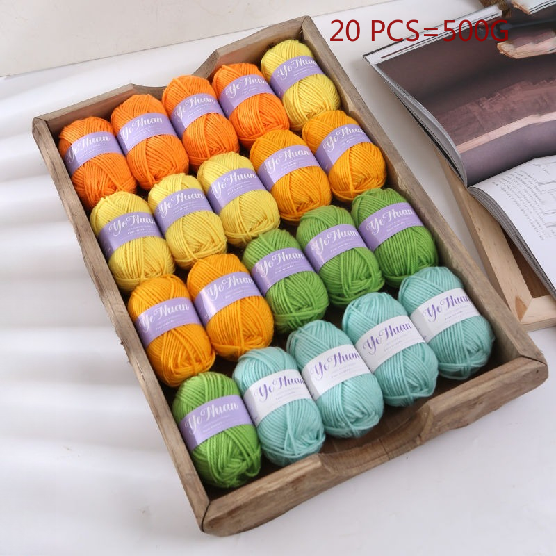 20 PCS 500g Thick Soft Knittin - Repotting Mat recension och pris